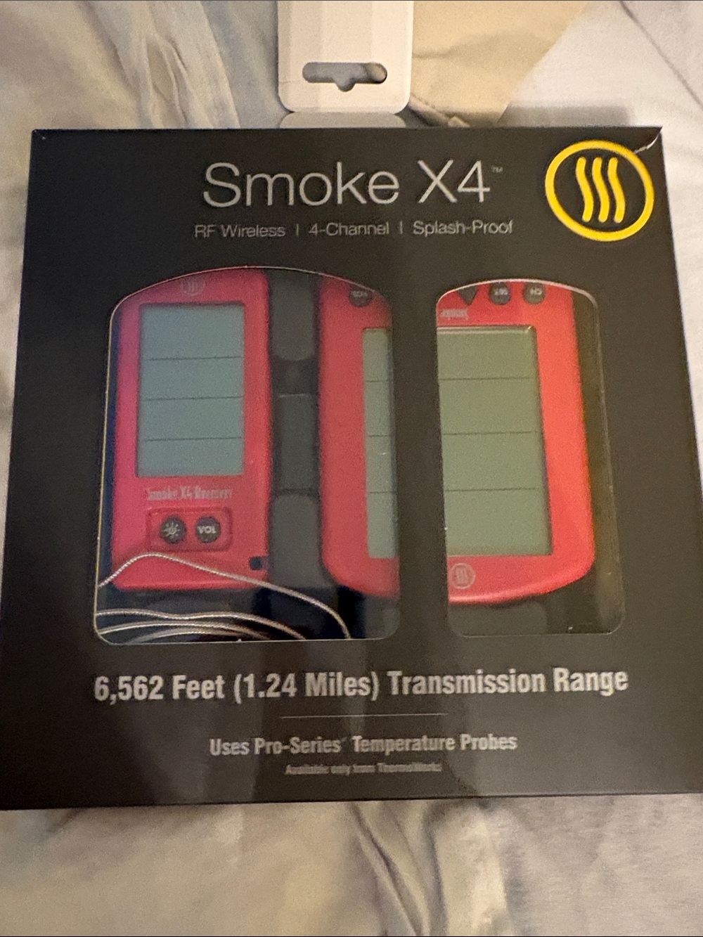 Wireless BBQ Thermometer - Red